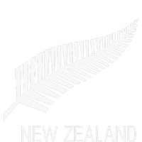 Black New Zealand Fern S Black Proud Kiwi Nz Rugby Ceramic Star Ornament