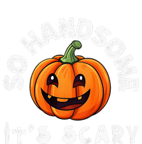 So Handsome Its Scary Boy Halloween Pumpkin Valucap Bio-Washed Visor