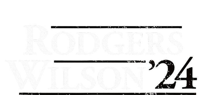 Rodgers Wilson 2024 Design Funny Rodgers Wilson 24 Poster