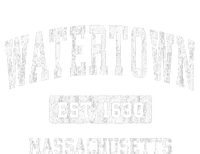 Watertown Massachusetts Ma Vintage Sports Established Ladies Long Sleeve Shirt