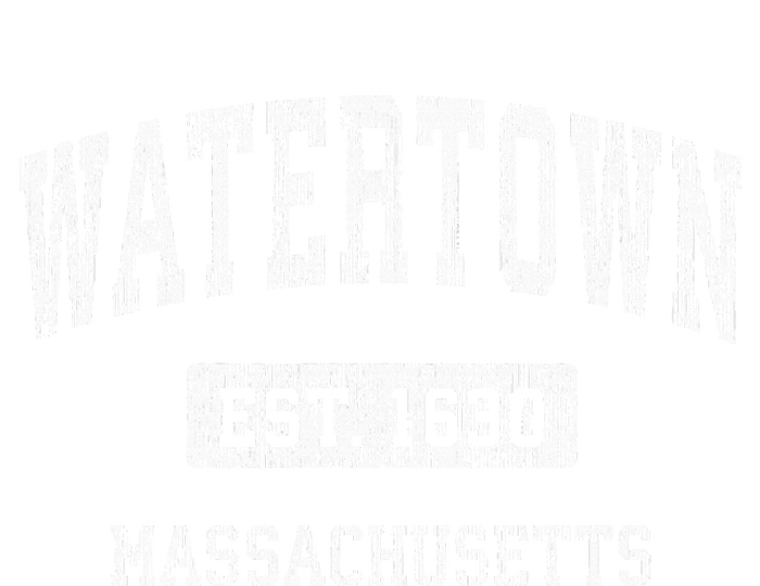 Watertown Massachusetts Ma Vintage Sports Established Ladies Long Sleeve Shirt