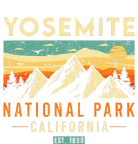 Yosemite Est 1890 California Vintage Retro National Park Toddler Long Sleeve Shirt