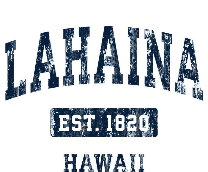 Lahaina Hawaii Hi Vintage Sports Established Kids Long Sleeve Shirt