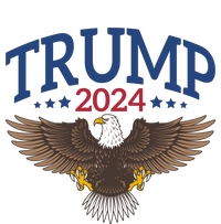 Trump 2024 Eagle Patriotic Emblem T-Shirt