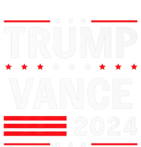 Trump Vance 2024 Vice President America Flag Usa Vote Striped Beanie with Solid Band