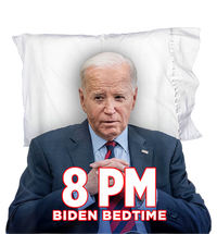 Funny 8 Pm Biden Bedtime Biden Trump Vs Biden Debate 2024 High Crown Mesh Back Trucker Hat