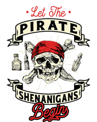 Let The Pirate Shenanigans Begin Crossbones Freebooter Button