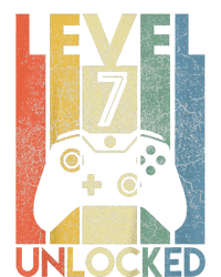 Level 7 Unlocked Video Gamer 7th Birthday T-Shirt