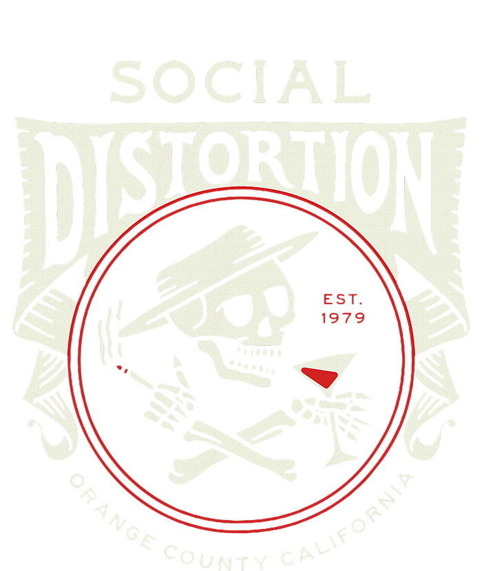 Social Distortion Skelly Circle Insulated Varsity Jacket