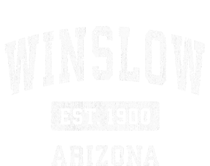 Winslow Arizona Az Vintage Sports Established Women's Racerback Tank