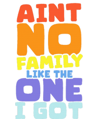 AinT No Family Like The One I Got Family Reunion 2024 Pom Pom 12in Knit Beanie