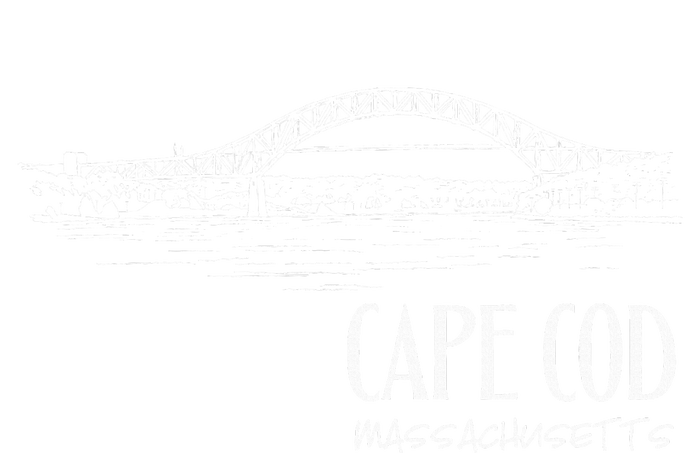 Cape Cod Canal Sagamore Bridge Illustration Art Souvenir T-Shirt