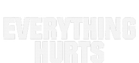 Everything Hurts Tie-Dye Long Sleeve Shirt