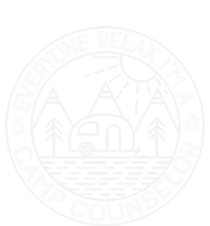 Everyone Relax IM A Camp Counselor Retro Camp Counselor Premium Hoodie