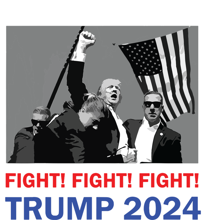 Donald Trump 2024 Fight Fight Fight Donald Trump Fist Pump PosiCharge Competitor Tank