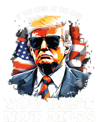 Pro Trump If You Come At The King You Best Not Miss Performance Sprint T-Shirt