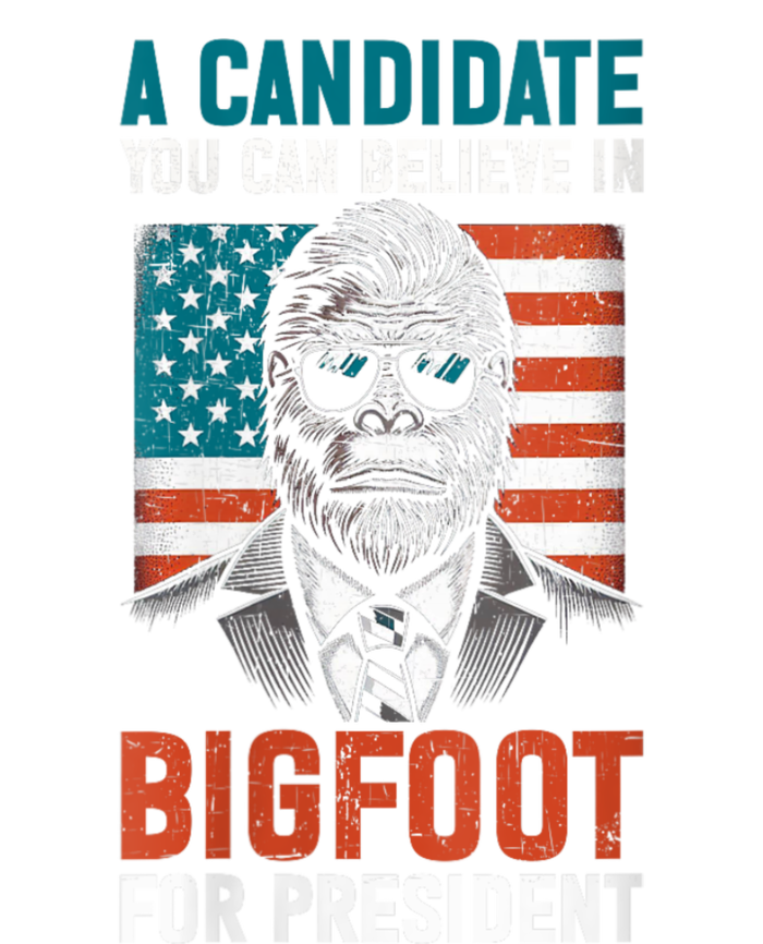 A Candidate You Can Believe In Bigfoot For President 2024 Sustainable Bucket Hat