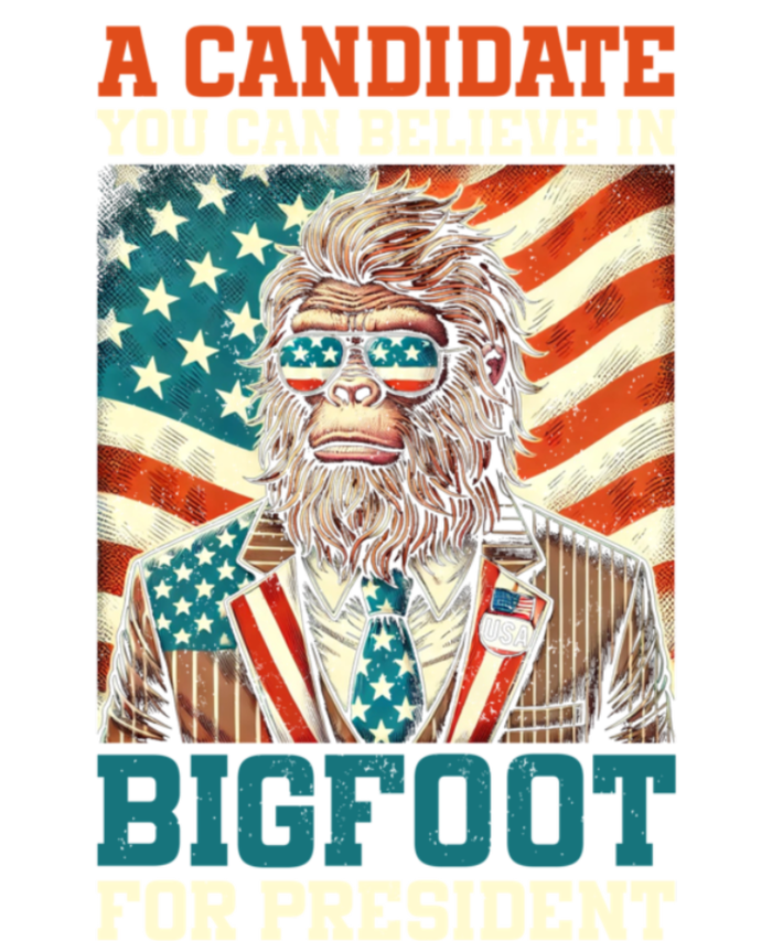 A Candidate You Can Believe In Bigfoot For President 2024 Daily Commute Backpack