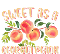 Sweet As A Georgia Peach Funny Southern Georgia Toddler Sweatshirt