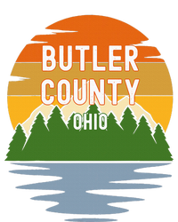 From Butler County Ohio Vintage Sunset Wool Snapback Cap