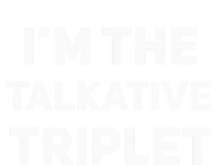 IM The Talkative Triplet Funny Matching Triplets Tie-Dye Long Sleeve Shirt