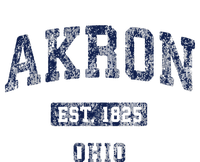 Akron Ohio Vintage Athletic Sports Design T-Shirt