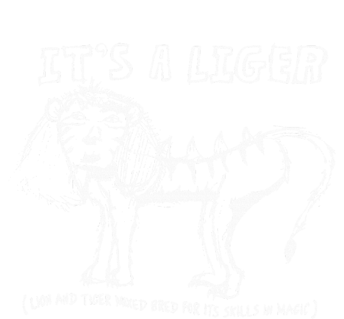 ItS A Liger Lion And Tiger Mixed Bred For Its Skills Canvas