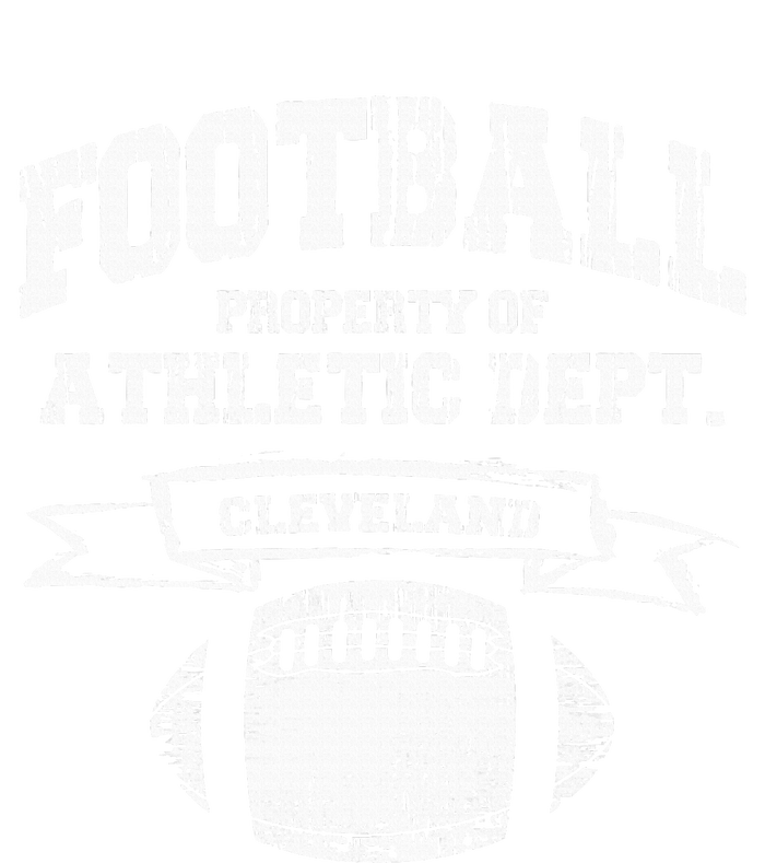 Cleveland Football Property Of Athletic Dept Ladies Essential Flowy Tank