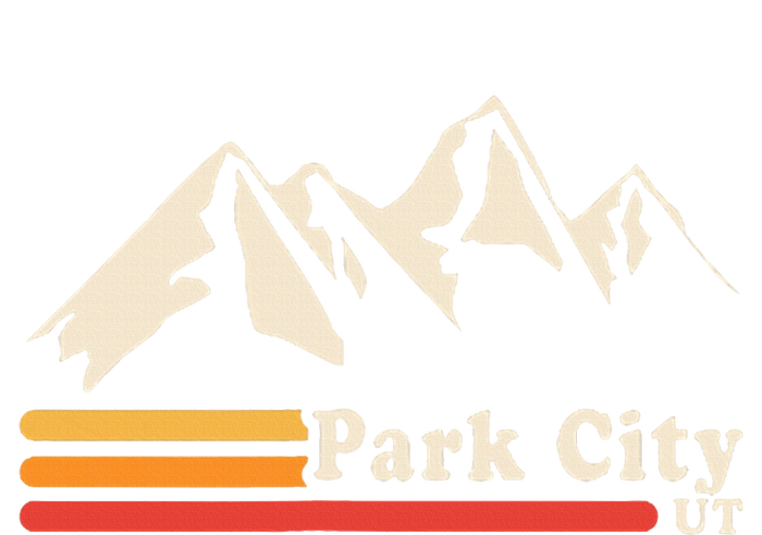 Retro Park City Utah Mountains Ski Kids Hoodie