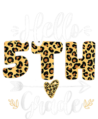 Hello 5th Fifth Grade Leopard Teacher Back To School Wool Snapback Cap