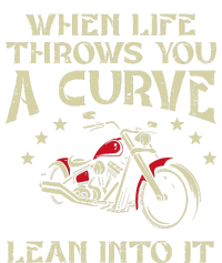 Biker When Life Throws You A Curve Motorcycle Toddler Sweatshirt