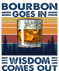 Bourbon Goes In Wisdom Comes Out Bourbon Drinking Lover Gift Kids Hoodie