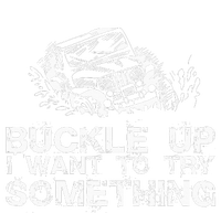 Buckle Up I Want To Try Something Offroad V-Neck T-Shirt