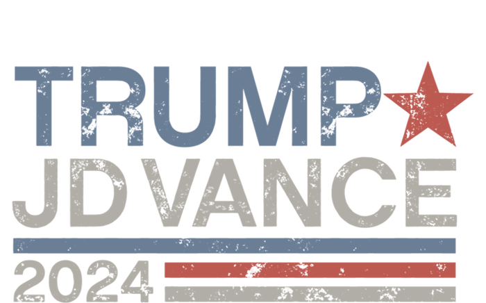 Trump Jd Vance 2024 Retro Stripe Trump Vance T-Shirt