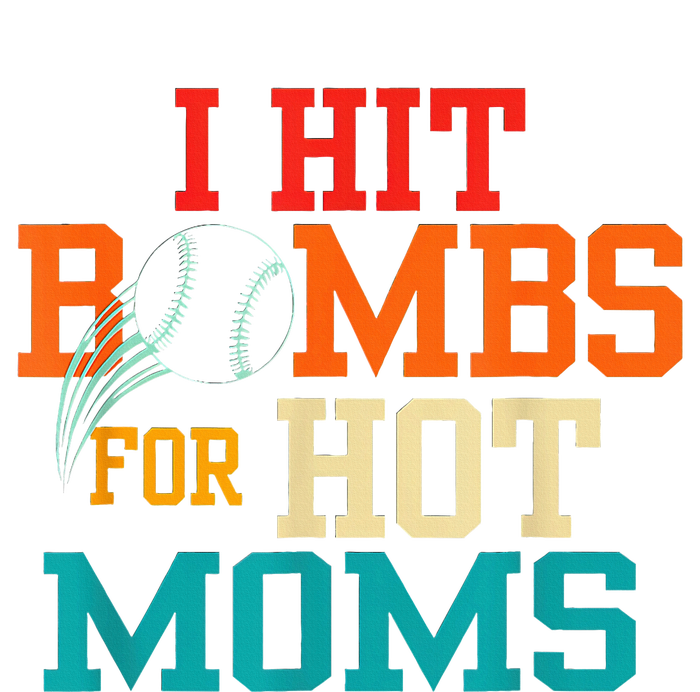 I Hit Bombs For Hot Moms Ladies PosiCharge Competitor Racerback Tank