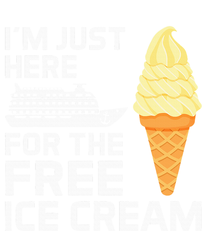 IM Just Here For The Free Ice Cream Funny Cruise 2024 Hoodie