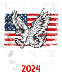 Trump Vance 2024 Eagle Usa Flag Print Adult ChromaSoft Performance T-Shirt