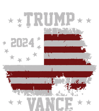 America Election Trump Vance 2024 Vice President Women's Knotted Racerback Tank