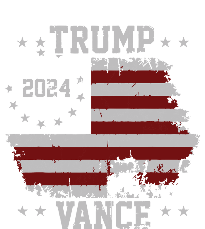 America Election Trump Vance 2024 Vice President Women's Knotted Racerback Tank