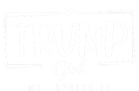 Trump Girl No Apologies Election 2024 USA-Made Snowflake Beanie