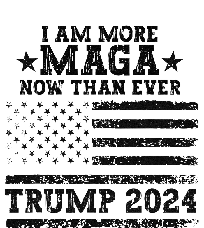 I Am More Maga Now Than Ever Trump 2024 You Missed Trump Women's Racerback Cropped Tank