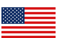 Trump Fist Bump Front And Back American Flag Design Garment-Dyed Sweatshirt