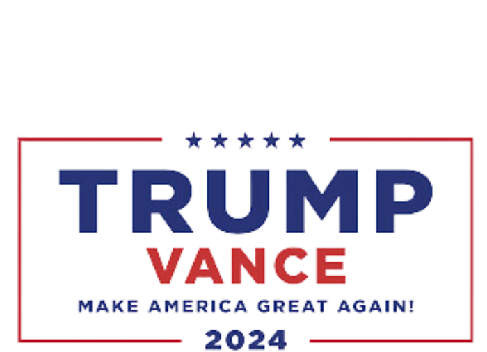 Trump Vance 2024 Star American Flag Front And Back Design Womens Funnel Neck Pullover Hood