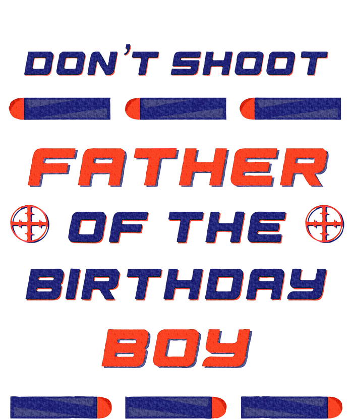 Foam Dart War Birthday Father Of The Birthday Boy Long Sleeve Pajama Set