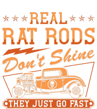 Hot Rod Rusty Car Dont Shine Vintage Rat Rod Tie Dye Hoodie