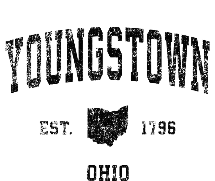 Youngstown Ohio Oh Vintage Sports Design T-Shirt