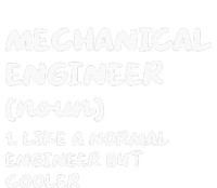 Mechanical Engineer Definition Funny Engineering Cooling Performance Crew T-Shirt