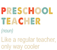 Preschool Teacher Funny Kindergarten Teacher Definition Kids T-Shirt