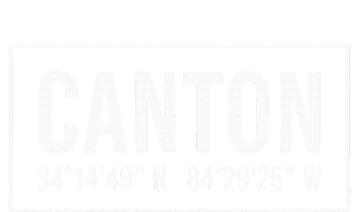 Canton Ga Georgia Funny City Coordinates Home Roots Tank Top