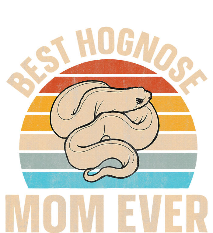 Hognose Snake Reptile Retro Best Hognose Mom Ever Yupoong Adult 5-Panel Trucker Hat